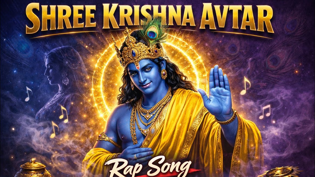 Soulful Rap Song (Shree Krishna Avtar) Song By Abhishek || Shree Krishna Avtar || Radhe Radhe 🙏||
