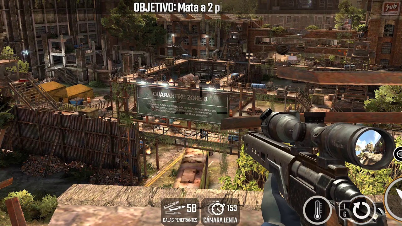 Sniper Strike Zone 4 20/35 Cinturón de Óxido (Sniper) 3 Stars