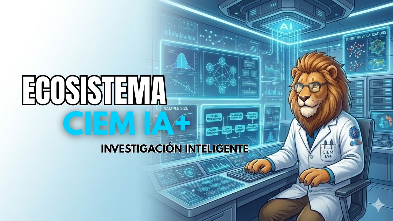 Ecosistema CIEM IA+: herramientas inteligentes para investigación (V5)