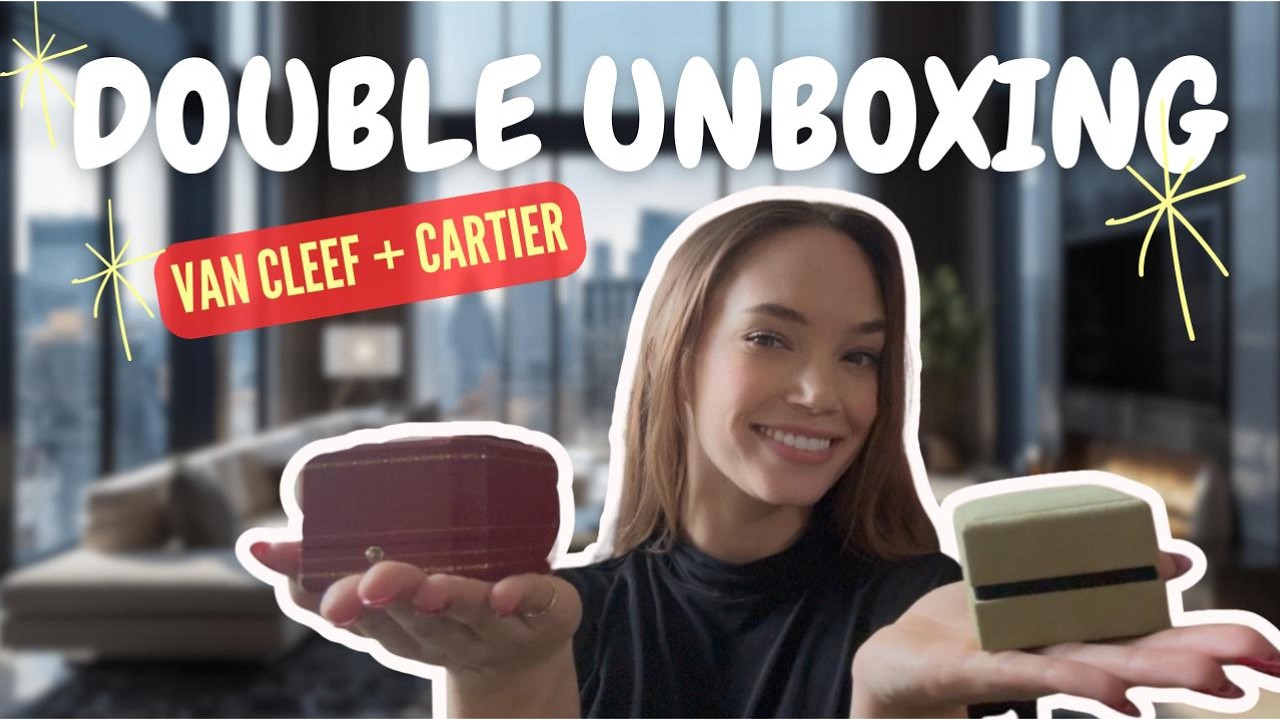 Роскошная двойная распаковка ✨ Van Cleef & Arpels + Cartier