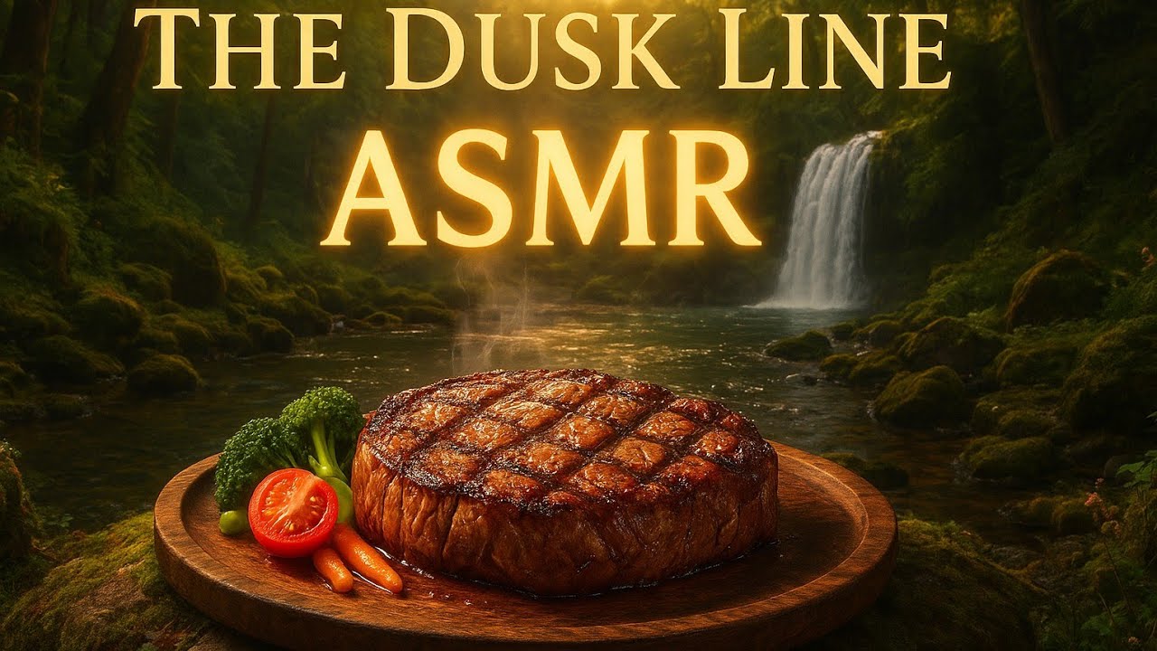 ASMR Cooking in Nature: Making the Perfect Steak Outdoors