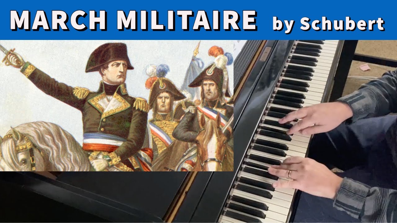 SCHUBERT (arr. Hall): March Militaire (Op. 51, No.1) | Cory Hall, pianist