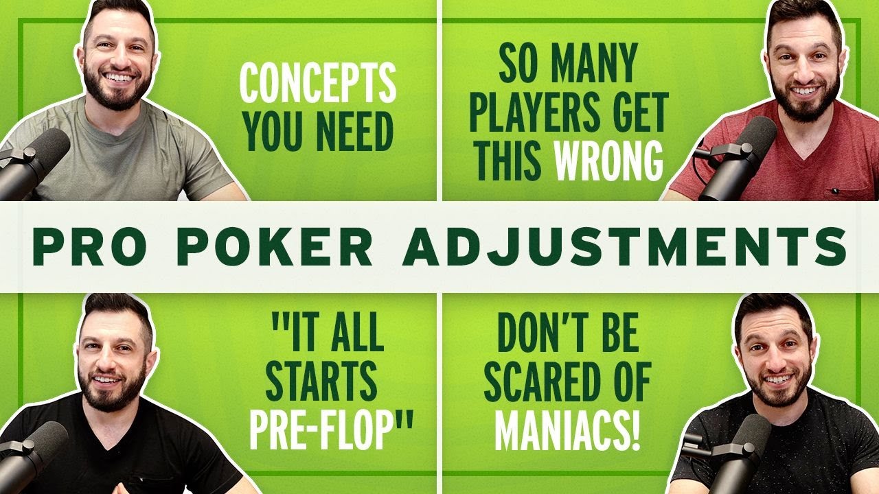 Poker Adjustments Masterclass: How to Beat Everyone