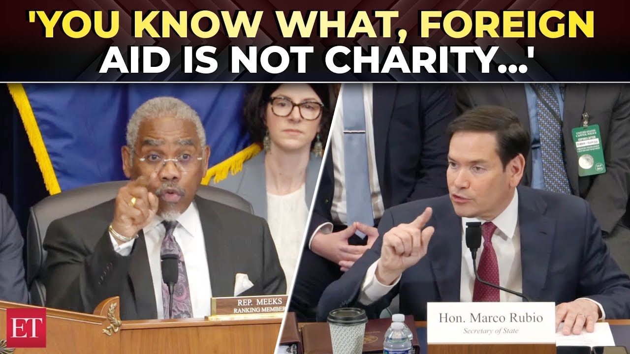 ‘Not my job’: When Marco Rubio clashed with Rep Meeks over USAID cuts & foreign policy | 2025 REWIND