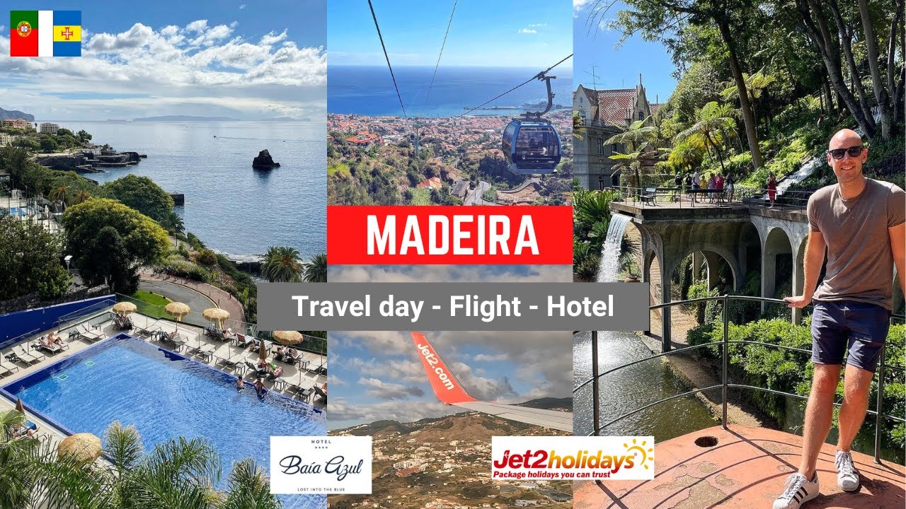 День путешествия по Мадейре / MAN-FNC с Jet2.com / Посадка в аэропорту Мадейры / Экскурсия по оте...