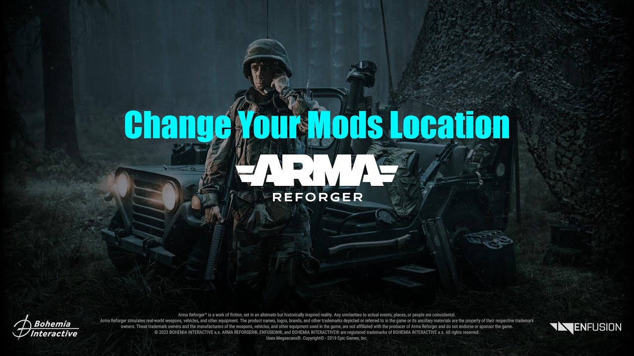 Arma Reforger How to change Mods location #armareforger