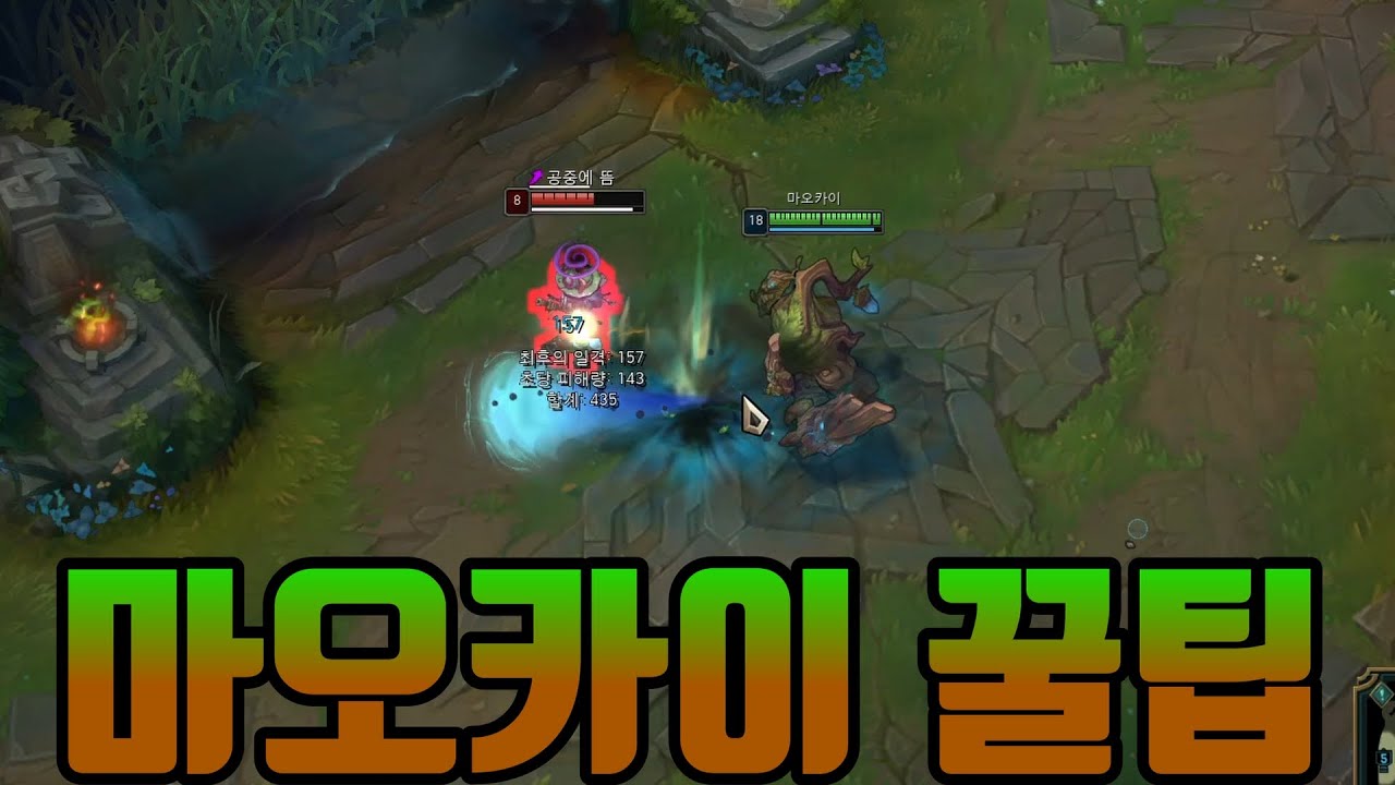 1분 마오카이 꿀팁 잡기술