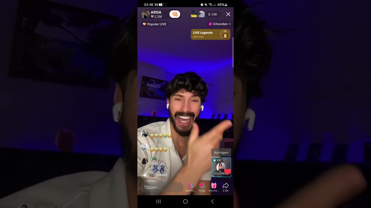 لايف لؤي ويسرى