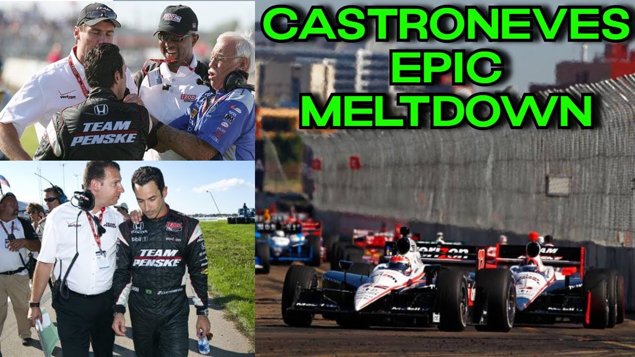 Helio Castroneves's Edmonton Meltdown