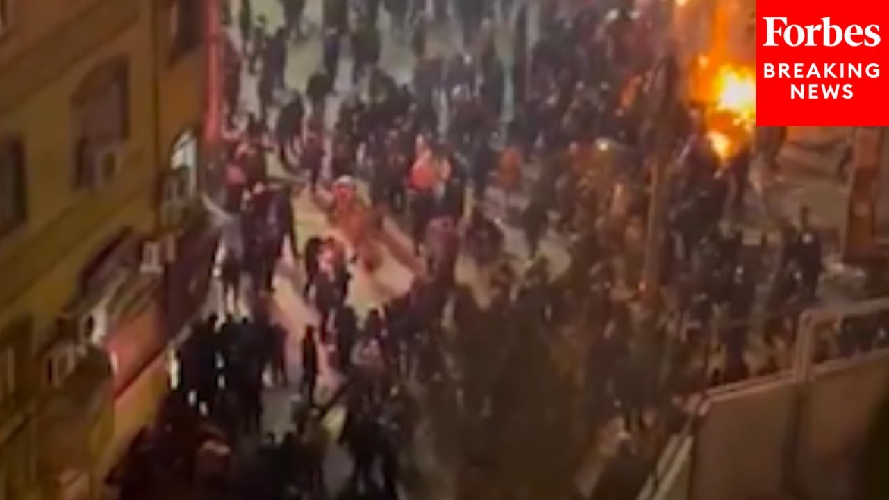 Demonstrators Protest Against Iranian Government In Tehran, Iran