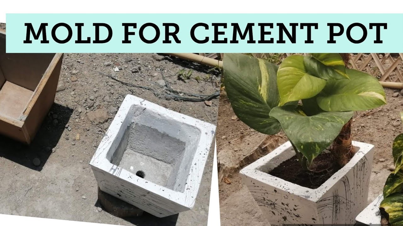 DIY Mold For Cement Pot