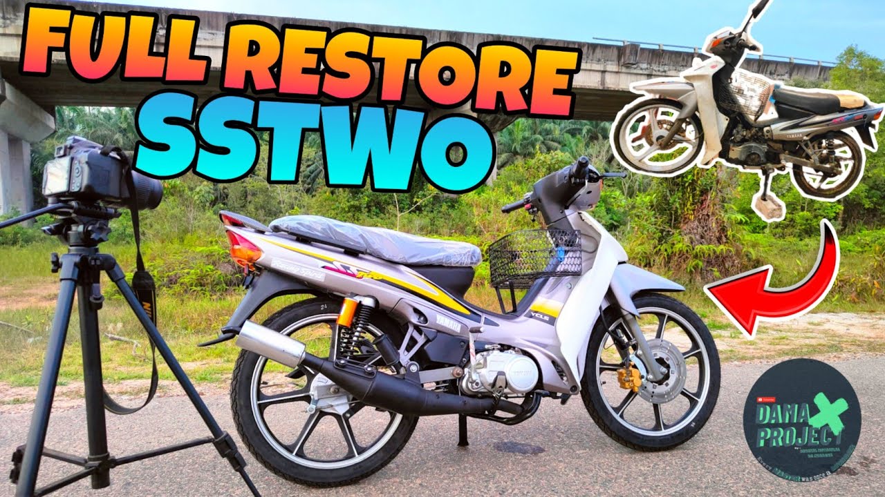 Full Restoration Yamaha SSTwo / SS2 Y110 Racing Spirit / Dual Clutch | Time Lapse | Bike (F1Z-R)