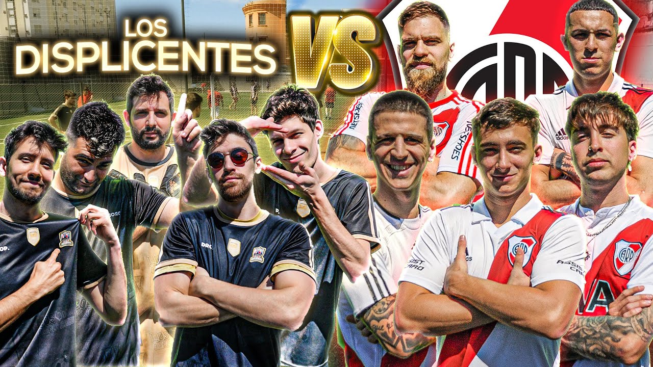 LOS DISPLICENTES vs RIVER INFLUENCERS | DESAFIO en cancha de 5