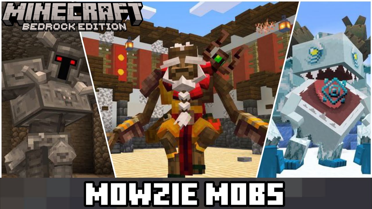 MOWZIE'S MOBS | ОФИЦИАЛЬНЫЙ ПОРТ АДДОНА НА БЕДРОК 1.23+!!!