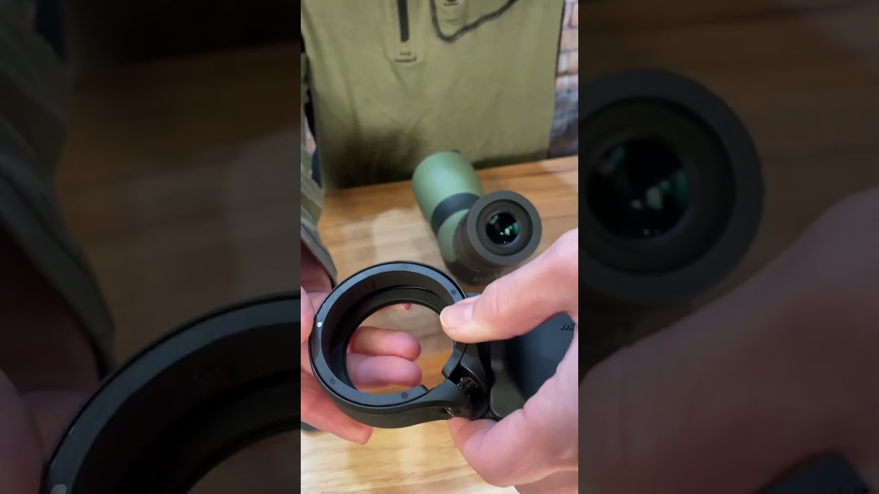 Как установить адаптер для зрительной трубы MagView!