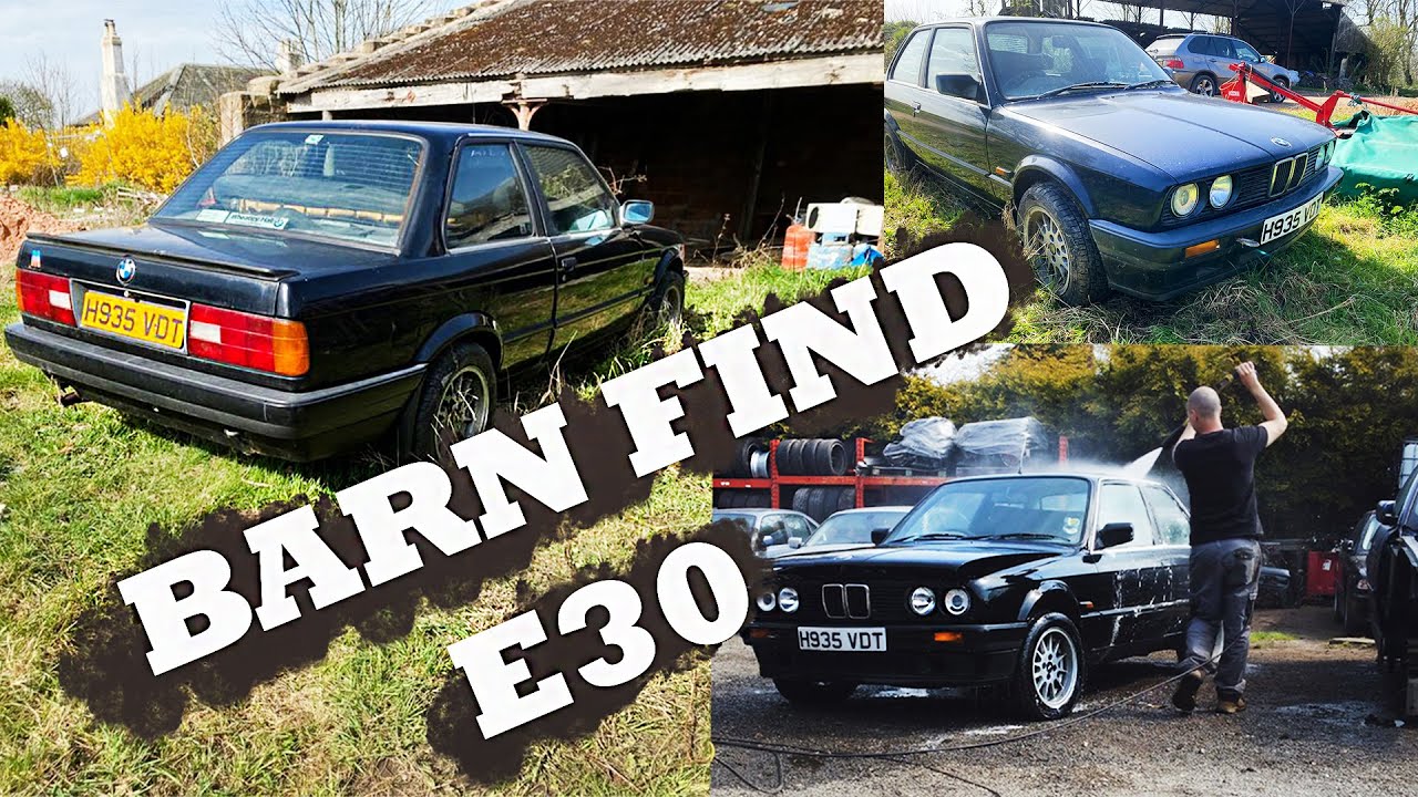 BARN FIND BMW E30 возвращается на дорогу — Часть 1