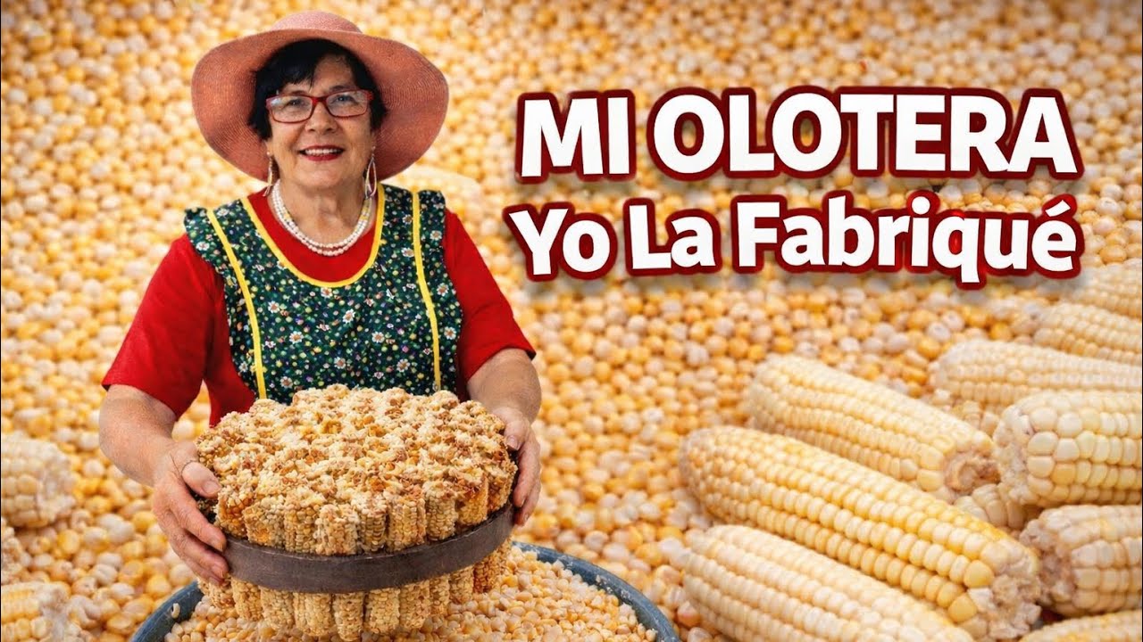 LO QUE BIEN SE APRENDE NO SE OLVIDA//Yo Misma Ice Mi Olotera Pa Desgranar El Maíz 🌽 