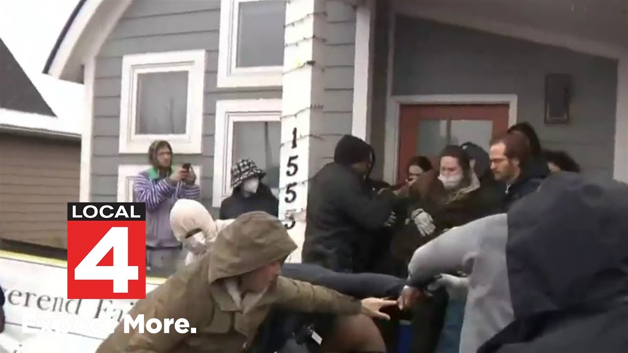 Detroit Tiny Home resident forced out of their home on Tuesday