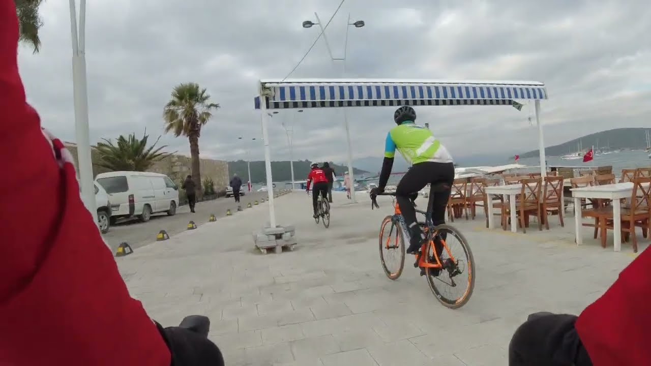Yağmurlu bir havada Sığacık turu #cyclinglife #cycling #roadcycling #cyclingvlog #izmir #bisiklet
