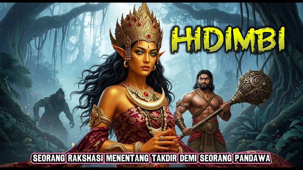HIDIMBI | CINTA RAHASIA SANG RAKSHASI KEPADA BHIMA DALAM MAHABHARATA YANG JARANG TERUNGKAP