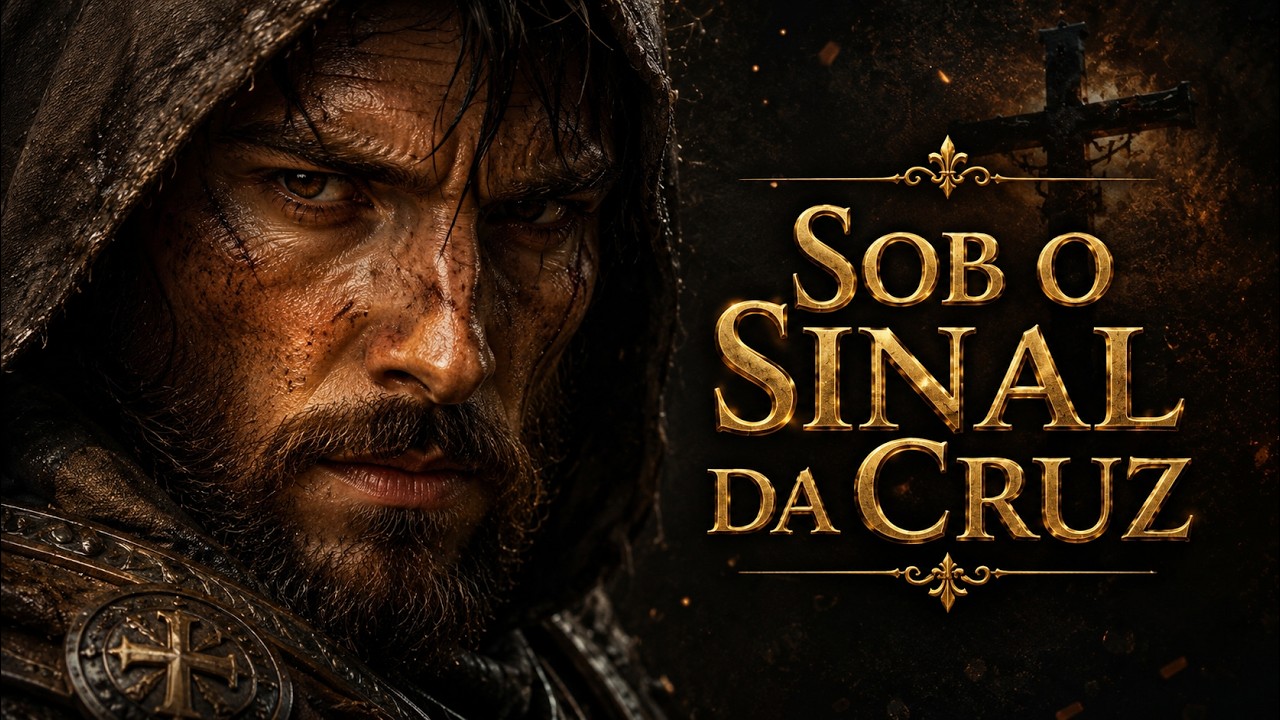 ✝️ SOB O SINAL DA CRUZ  Canto Gregoriano Templário Épico