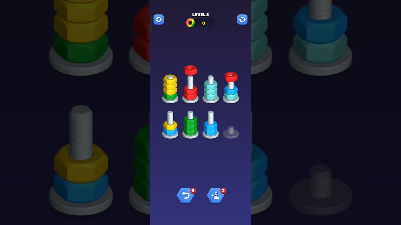 Nut Sort Game &ndash; new level Walkthrough| MSA games official