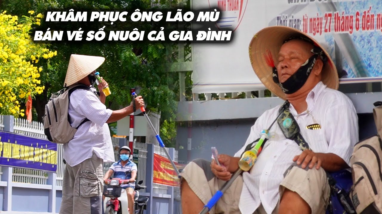 BẤT NGỜ HAI NĂM MỚI GẶP LẠI ÔNG LÃO MÙ BÁN VÉ SỐ, NHƯNG ÔNG VẪN NHỚ THÉP