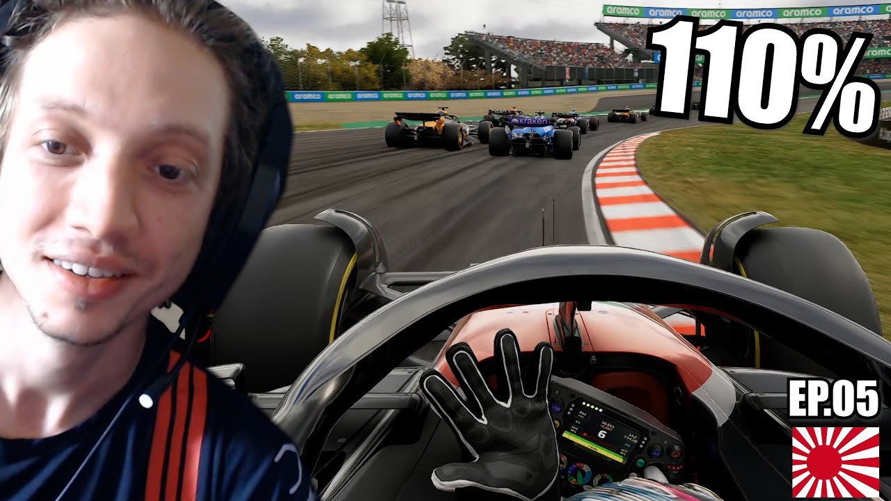 Modo LENDA no F1 25 (110%) - FUI HUMILHADO?  GP do JAPÃO Ep.05