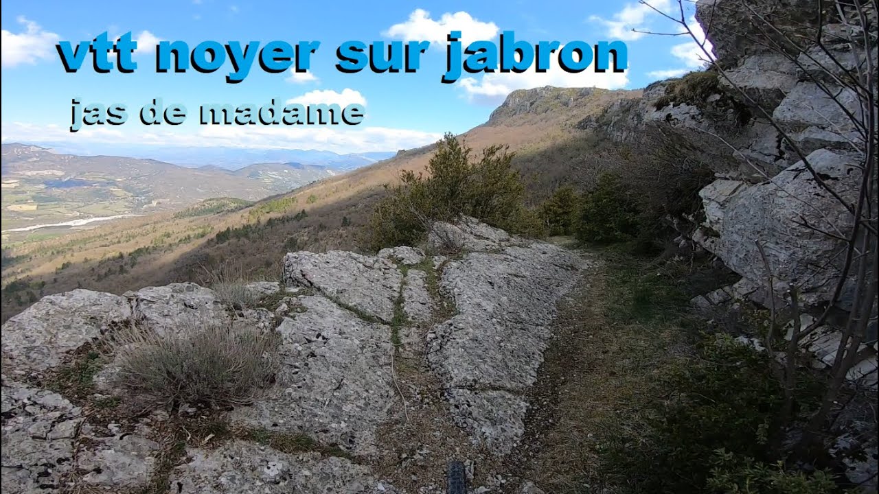 vtt noyer sur jabron jas de madame