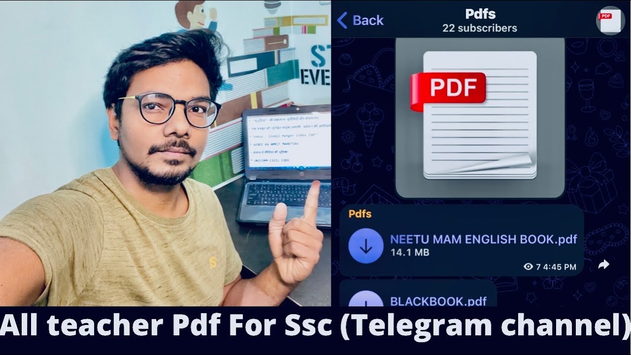 Books PDF For Ssc Exam || Telegram Channel GK Maths English Reasoning