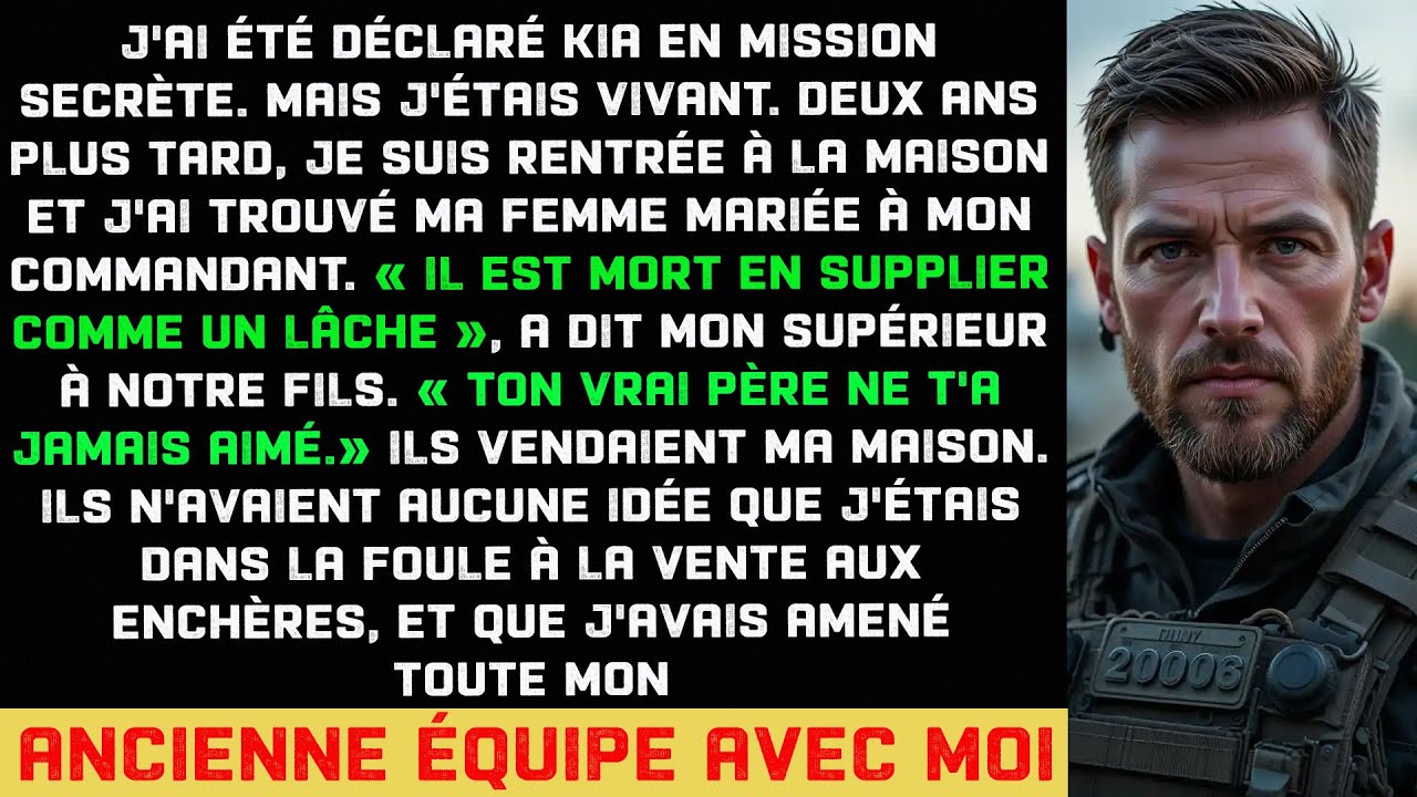 Mon commandant a volé ma vie après ma mort au combat présumée—Il ignorait mon retour vengeur