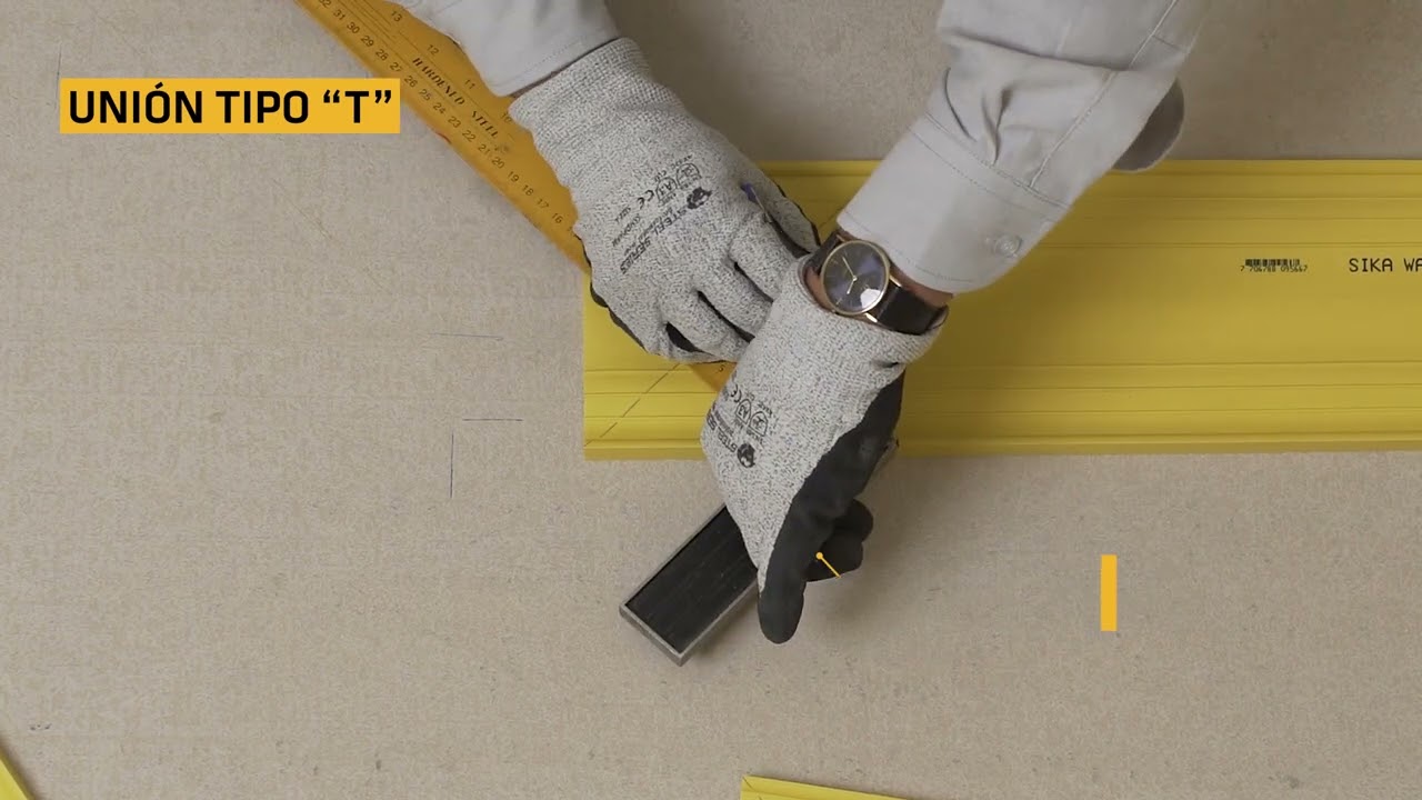 Sika Waterbar® - Cintas internas de pvc para juntas de dilatación.