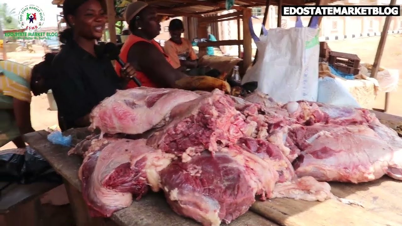 A VISIT TO EKIUWA MARKET AT TELEVISION ROAD BENIN CITY LATEST UPDATE OF FOOD STUFF IN BENIN CITY