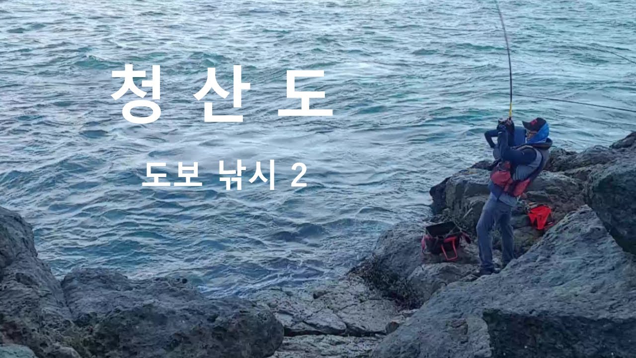청산도 도보 낚시2