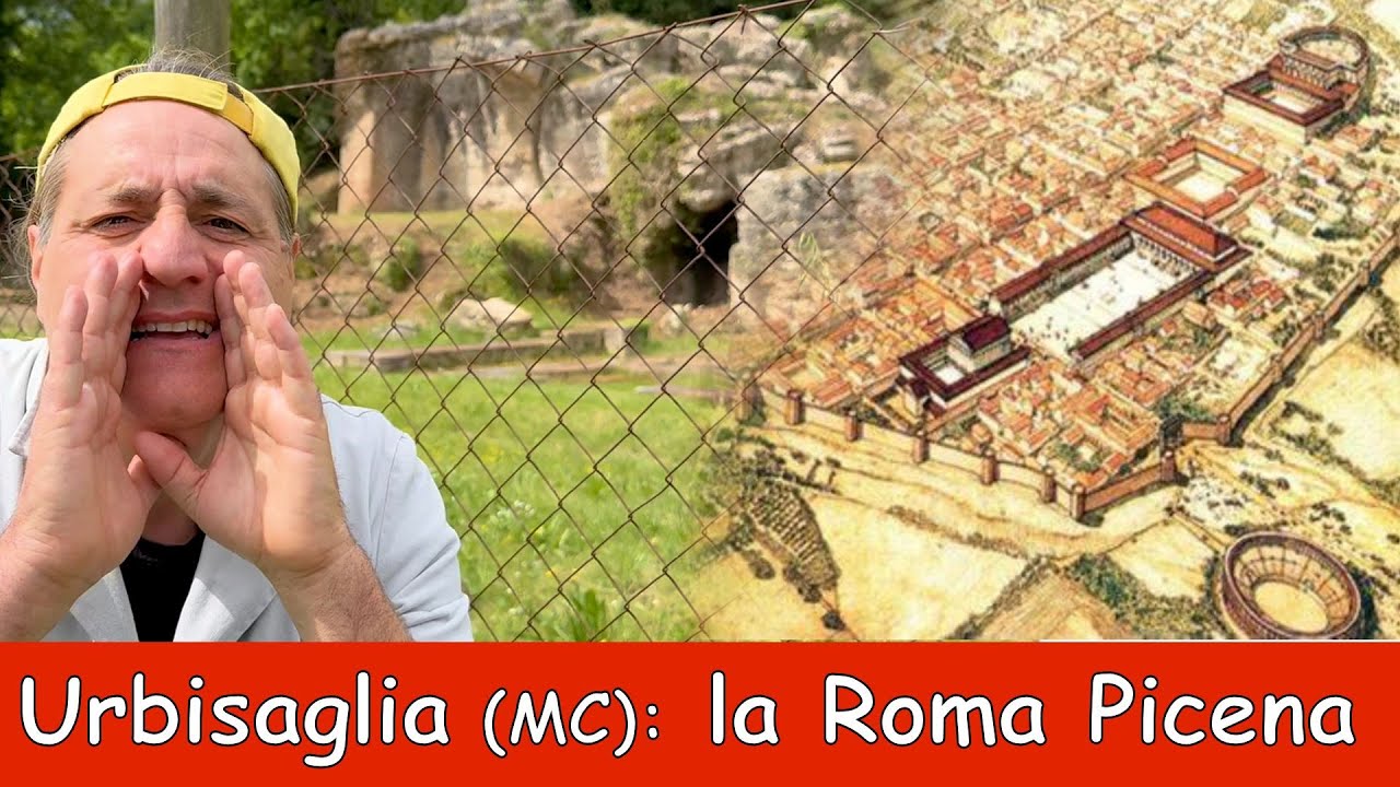 Il contadino a Urbisaglia: la Roma Picena. Alla scoperta delle Marche #urbisaglia #marche #contadino