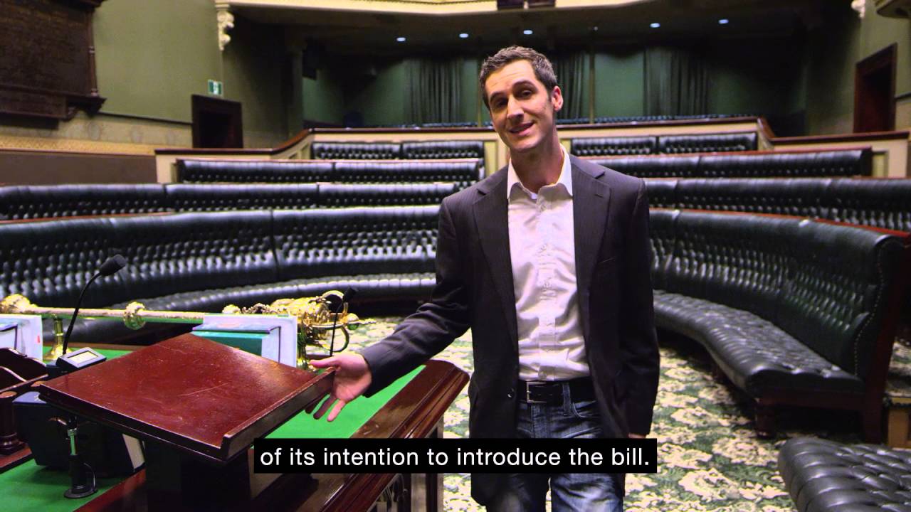 Passage of Legislation - A Bill Explained