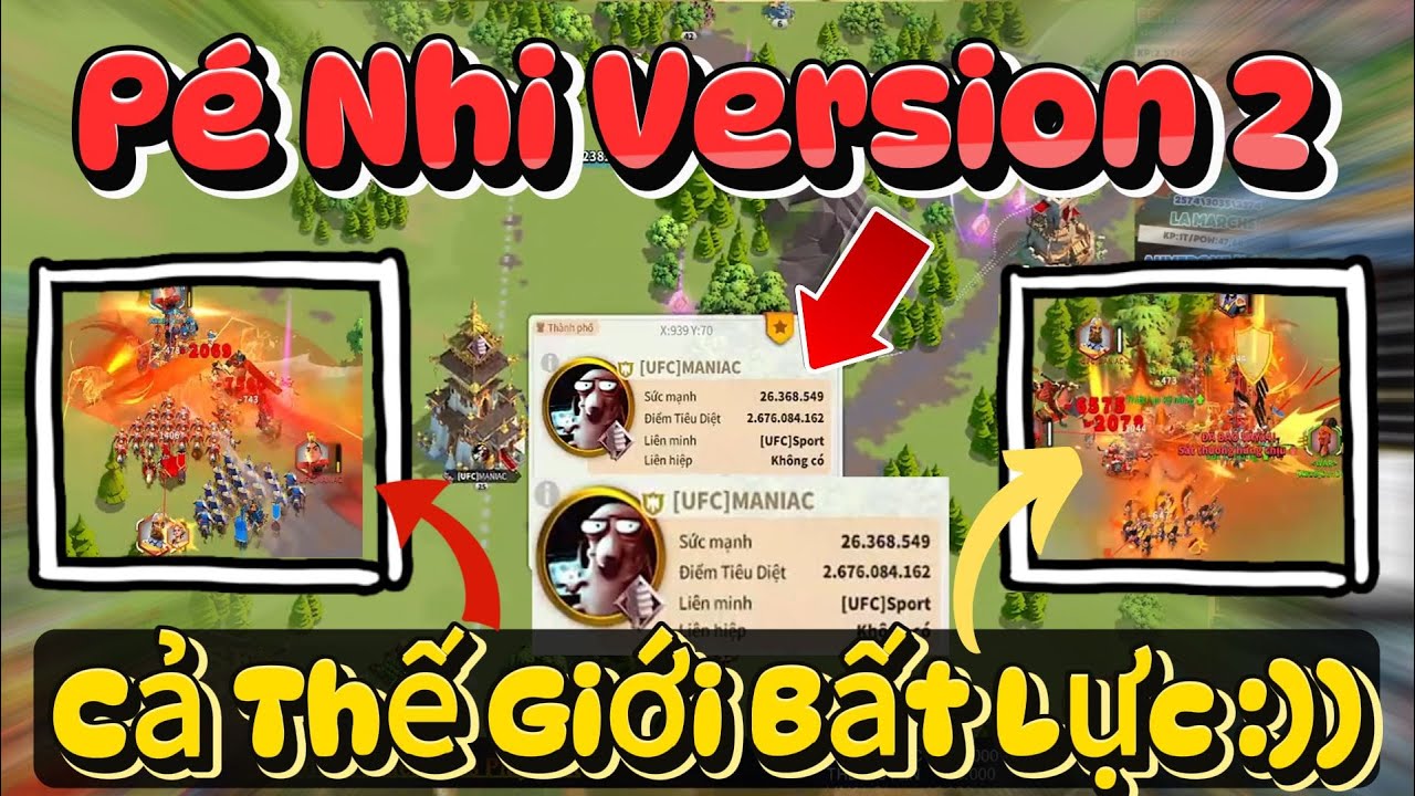 Pé Nhi Ver 2. Cả Thế Giới BẤT LỰC Chỉ Biết Đứng Nhìn. 1 Mình WAR Cả Thế Giới