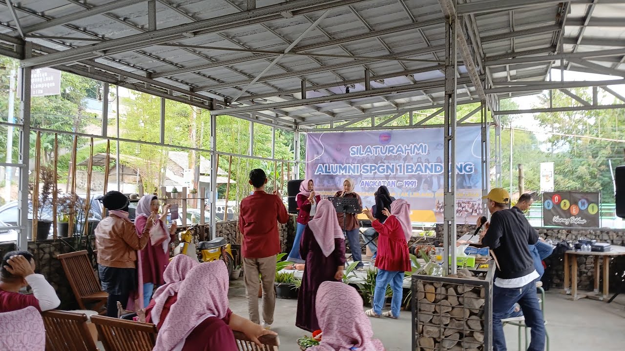 NYANYI, JOGED, TUKER KADO, DAPET KADO, GAMES, HAPPY TERUSS ALUMNI '91 