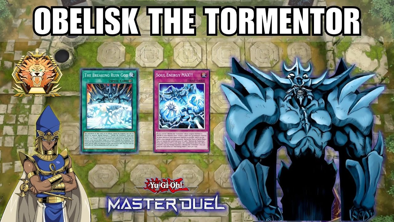 Obelisk the Tormentor / Horus (S37) - God Punches the META!! | Yu-Gi-Oh Master Duel!