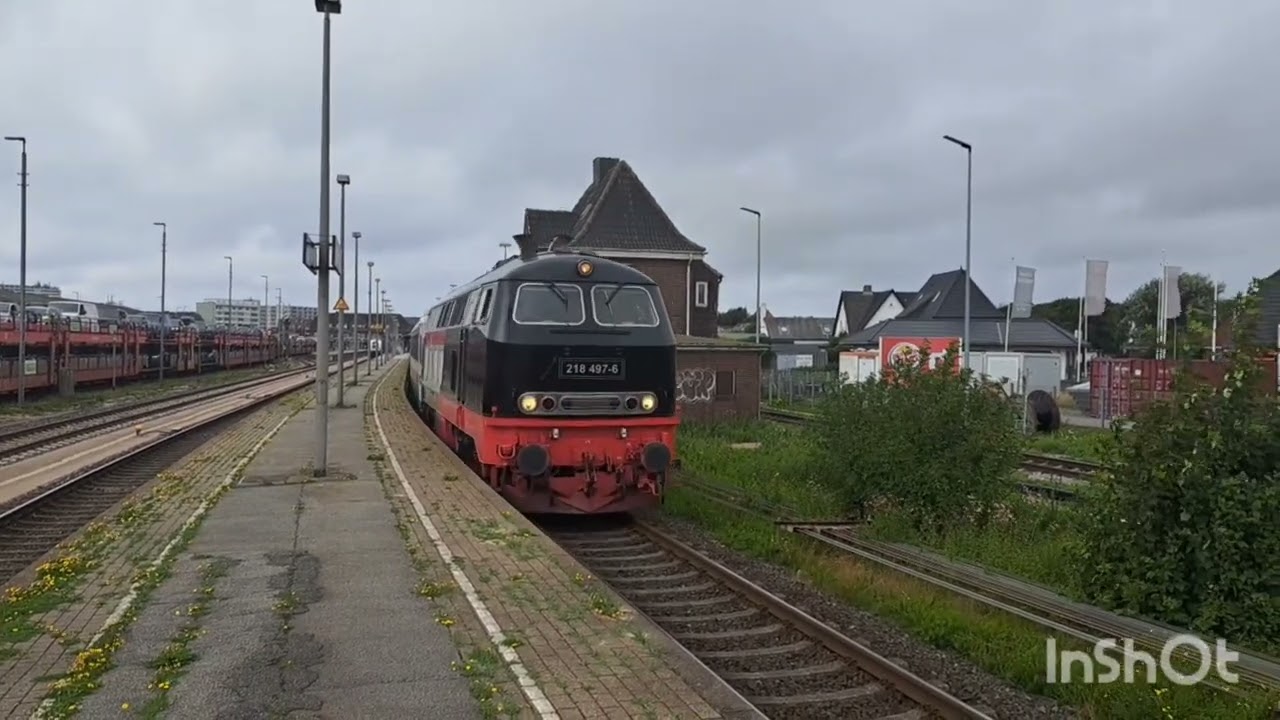 Bisschen Zugverkehr in Westerland Sylt