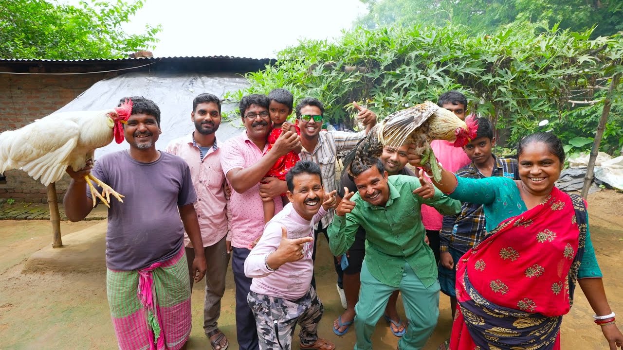 আনন্দদার মাসির বাড়ি মোরগ রান্না সঙ্গে দামোদর নদীতে মাছ ধরে জমিয়ে আনন্দ করা | Damodor river fishing