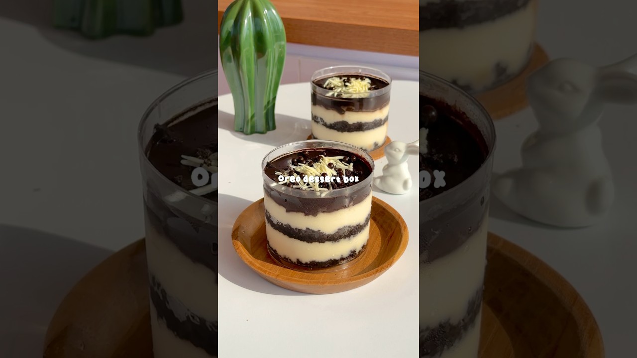 resep oreo dessert box, bisa buat ide jualan! 