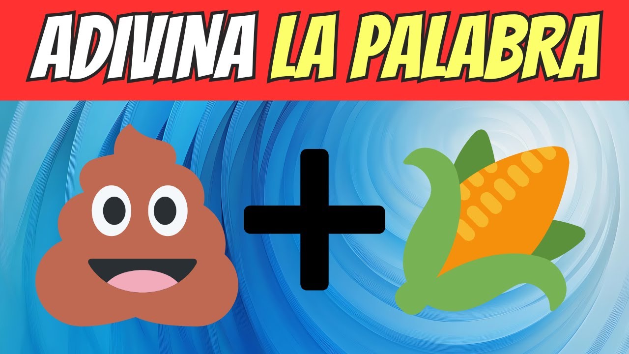 Adivina la palabra por emoji | Desafío de emojis 2025
