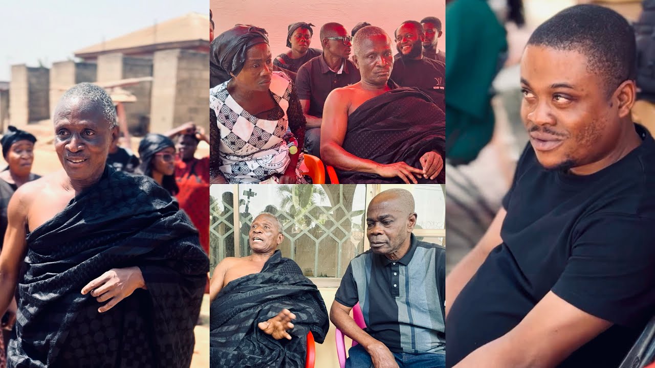 OMG😭Daddy Lumba Abusuapanin Tupac storms Faustina Fosu’s house in tears today!💔😢