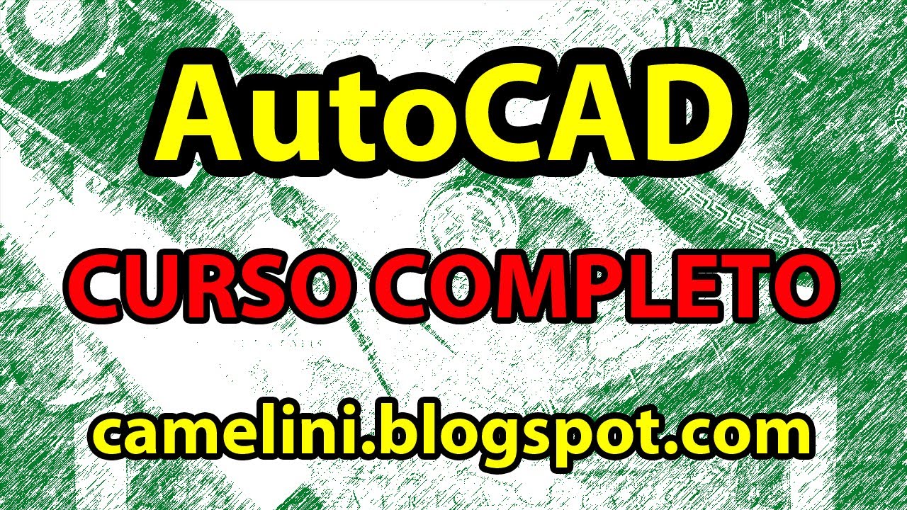 AutoCAD B&aacute;sico - 060 - Rotacionando objetos por refer&ecirc;ncias (ROTATE REFERENCE)