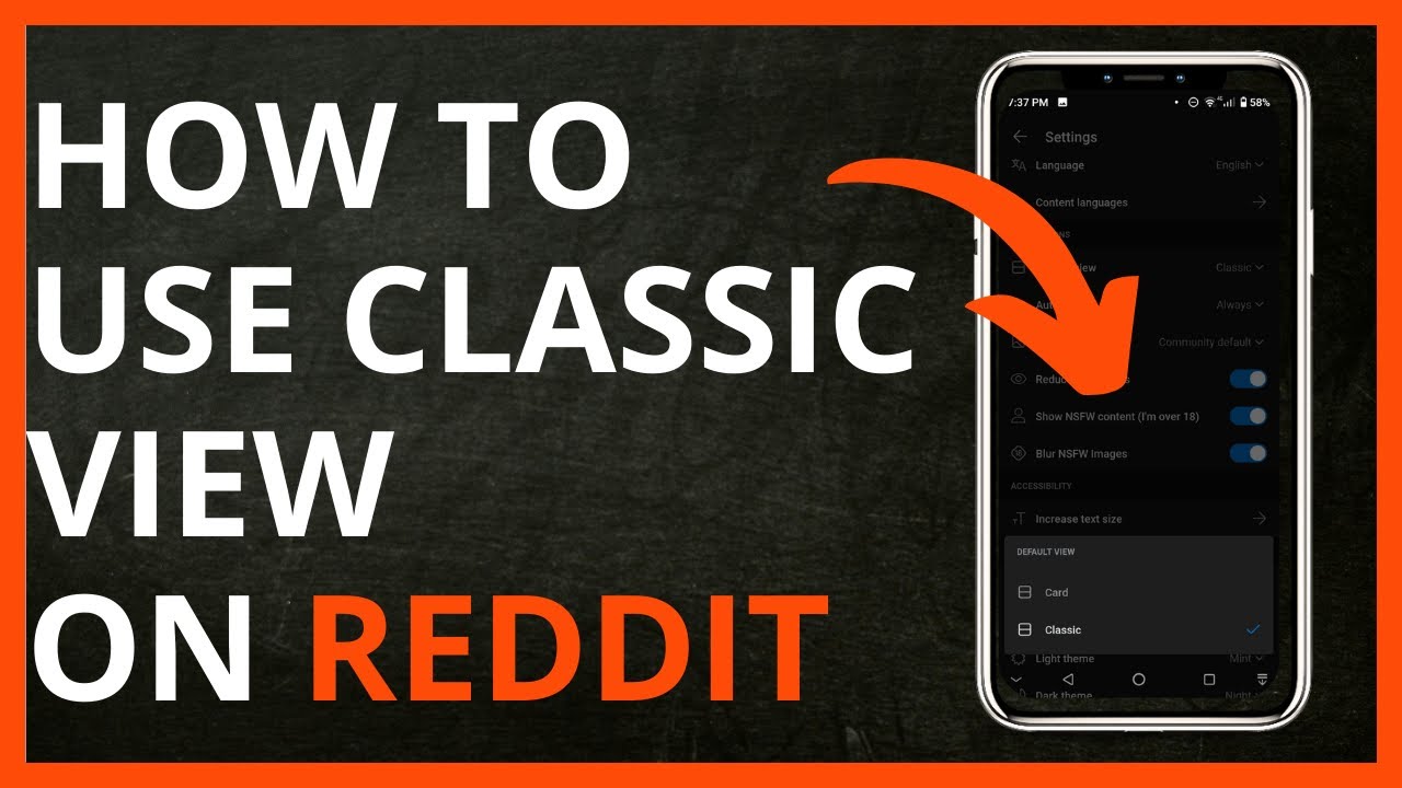 How to Use Classic View on Reddit in 2024