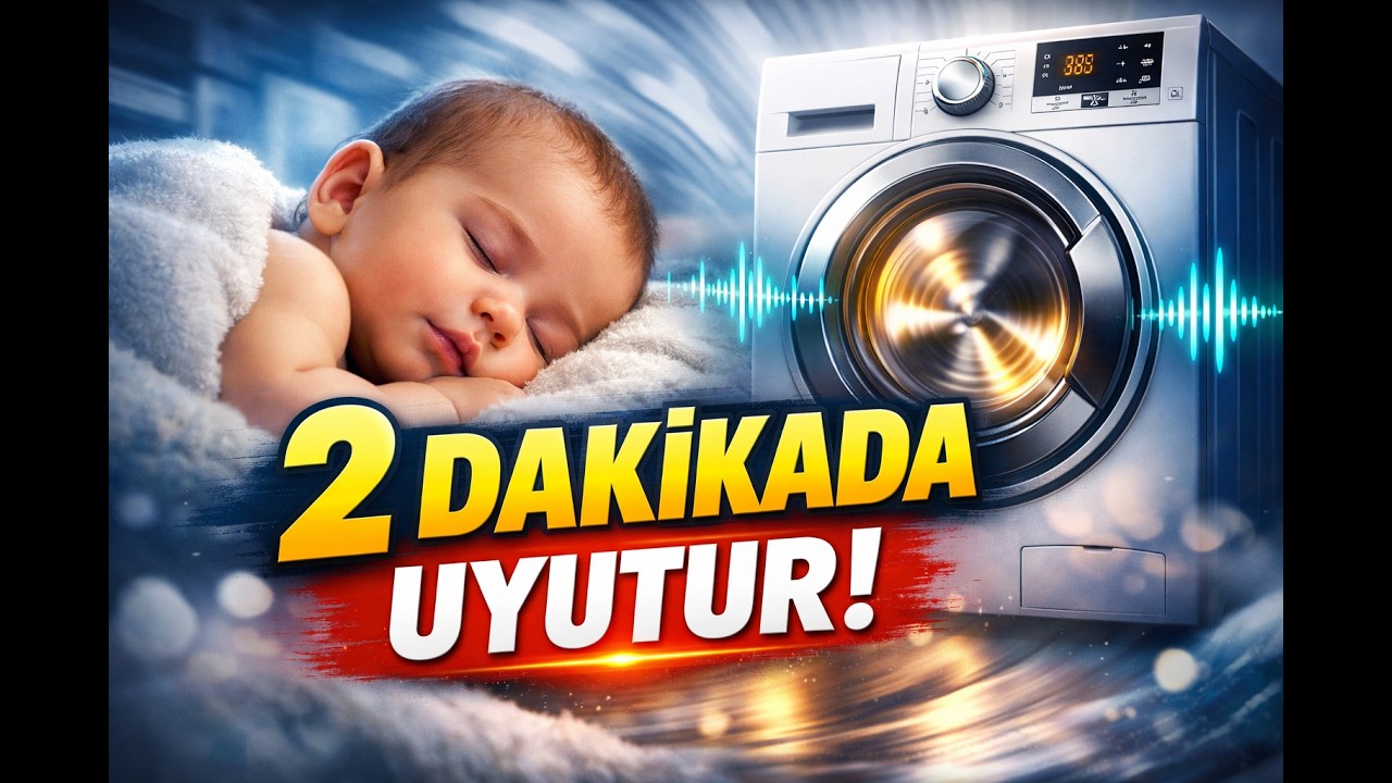 “2 DAKİKADA UYUTUR!” (ÇAMAŞIR MAKİNESİ SESİ)