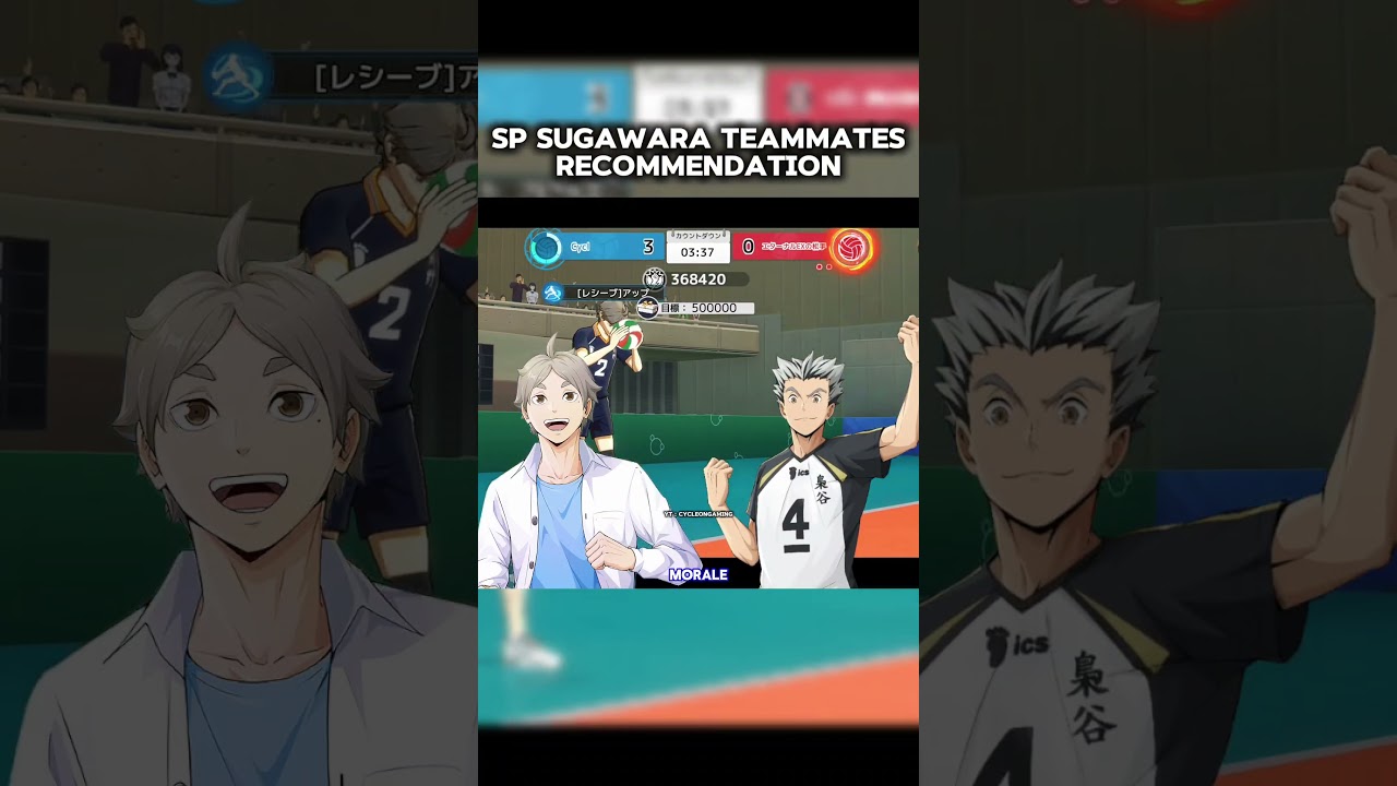 SP Sugawara Koushi Teammates Recommendation #haikyuu #haikyuuflyhigh #HAIKYUStartingLineup #ハイキュー
