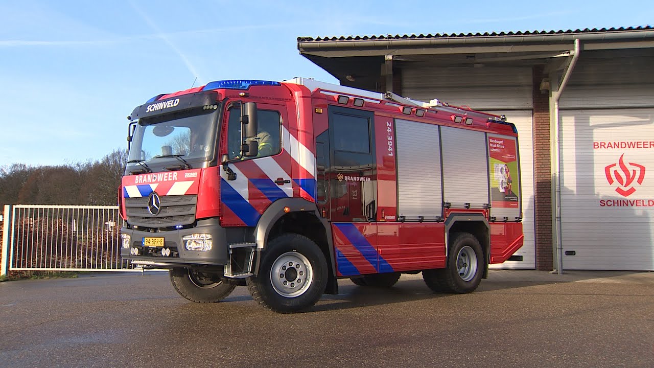 Nieuw blusvoertuig brandweer Schinveld