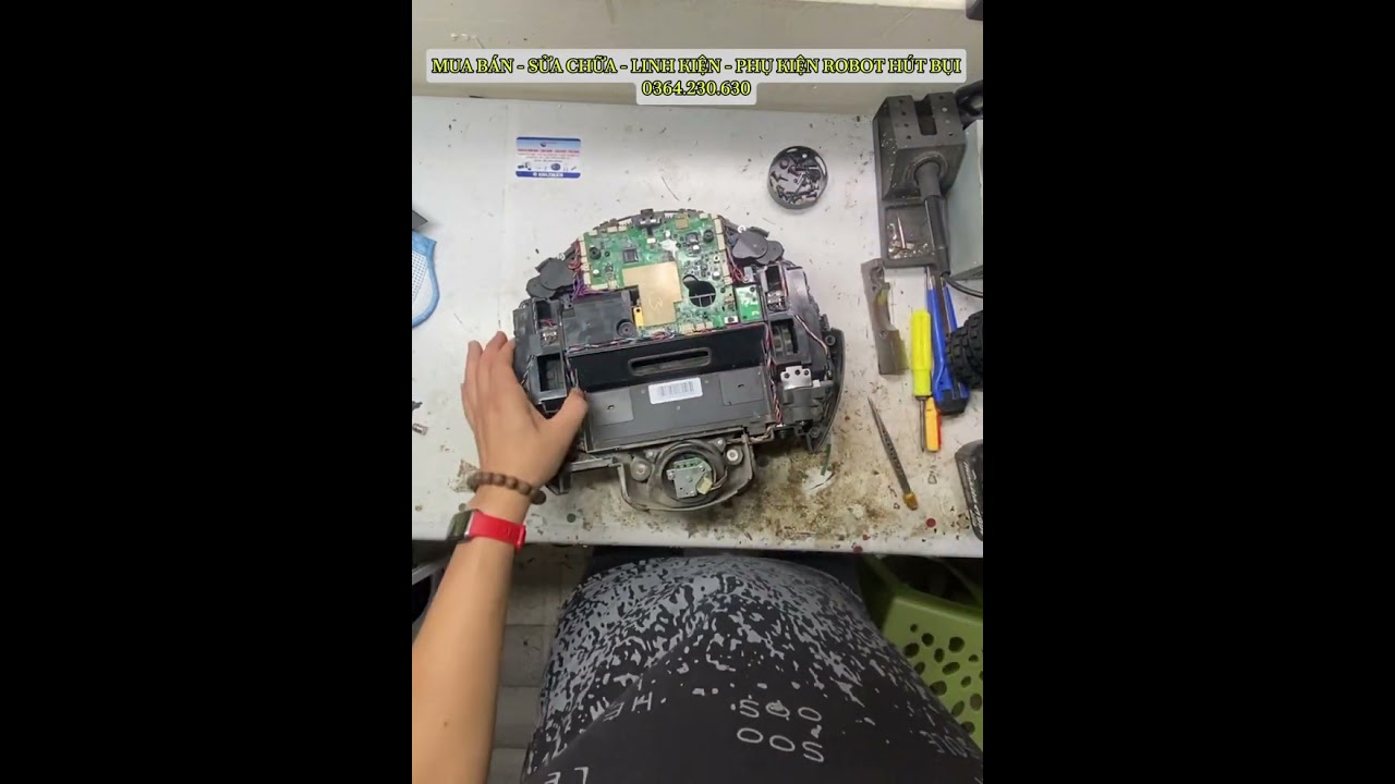 HƯỚNG DẪN THAY BÁNH XE T5,T8,T9,T10 ECOVACS 0364.230.630